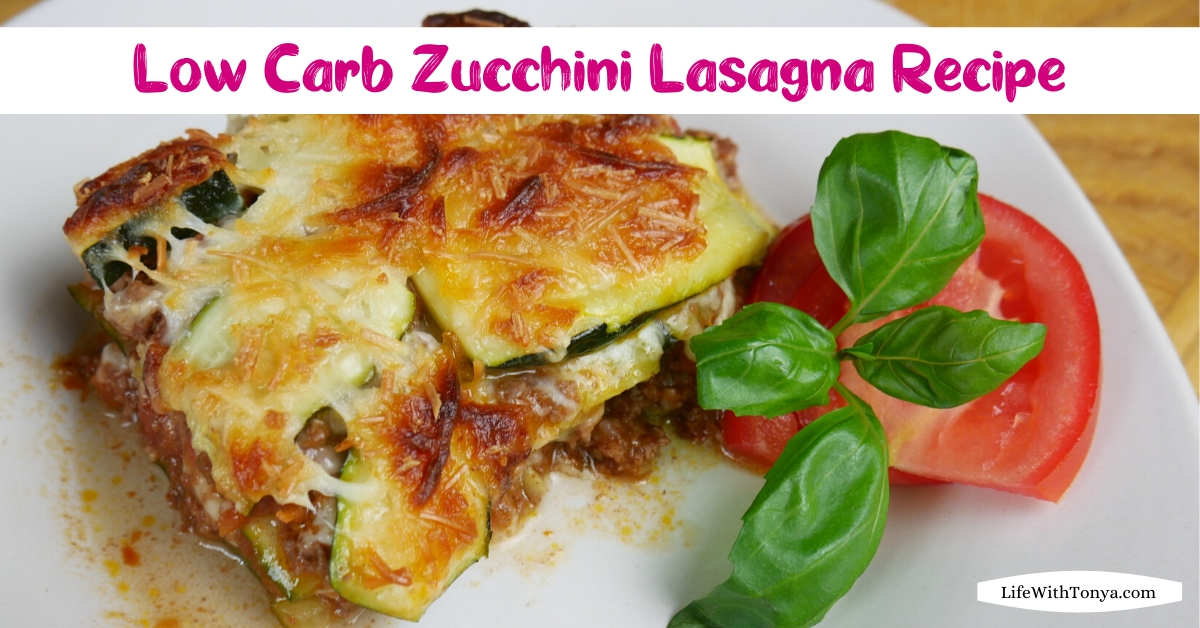 Zucchini Lasagna Recipe | Low Carb Lasagna Recipe