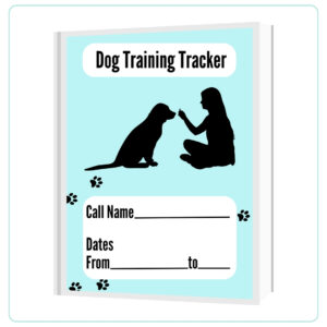 Dog Training Log Book Tracker, Planner for a Year