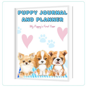 Cavalier King Charles Spaniel Puppy Journal and Planner