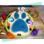 Fun dog birthday cake recipe.